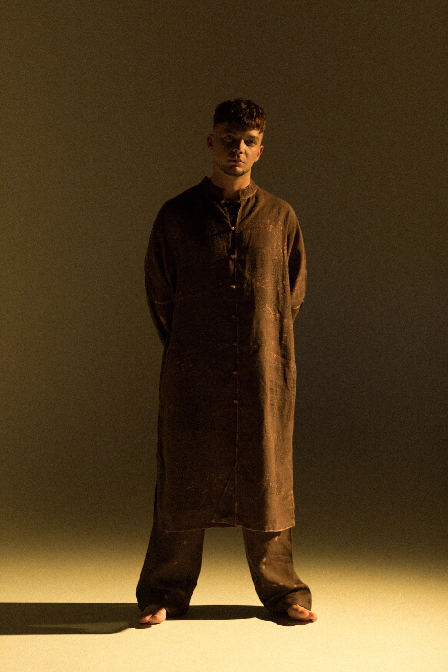 Handmade linen tunic