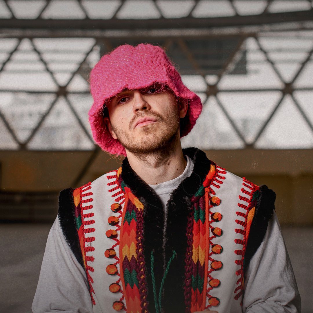 Pink Wool Bucket Hat