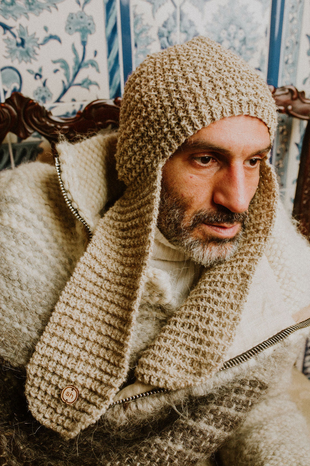 Handmade wool hat