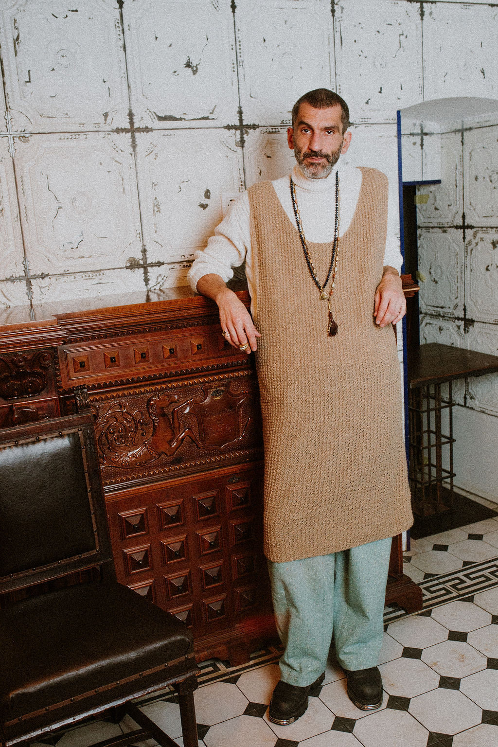 Wool tunic