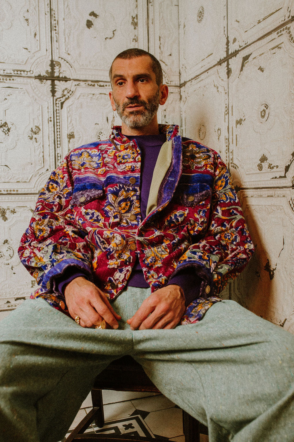 Pink Bomber Tapestry