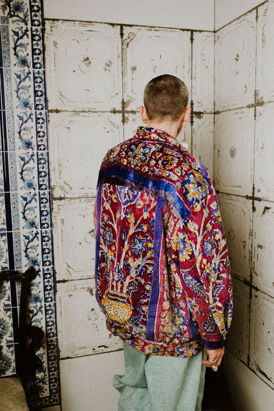 Pink Bomber Tapestry