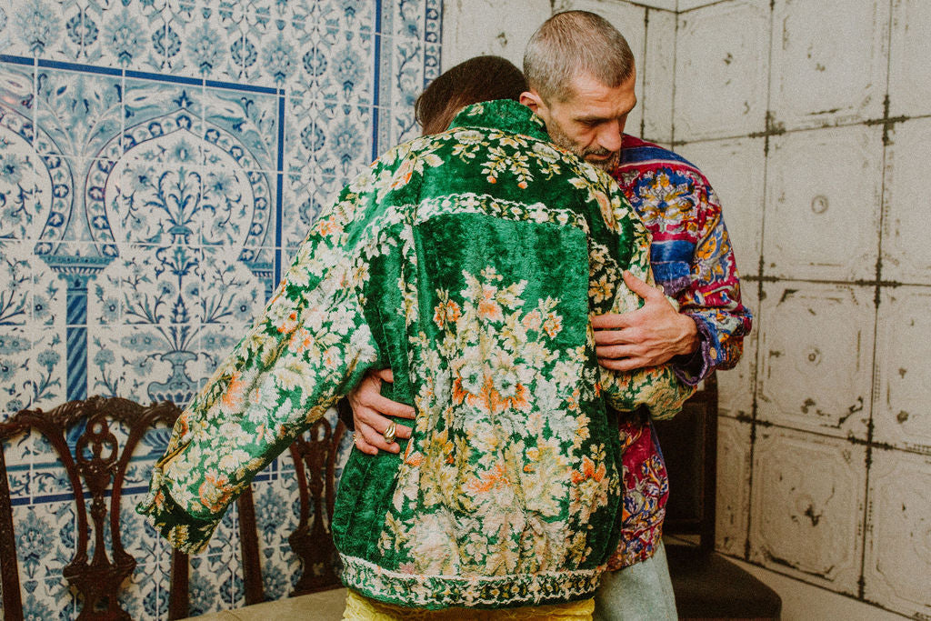 Bomber Tapestry Green