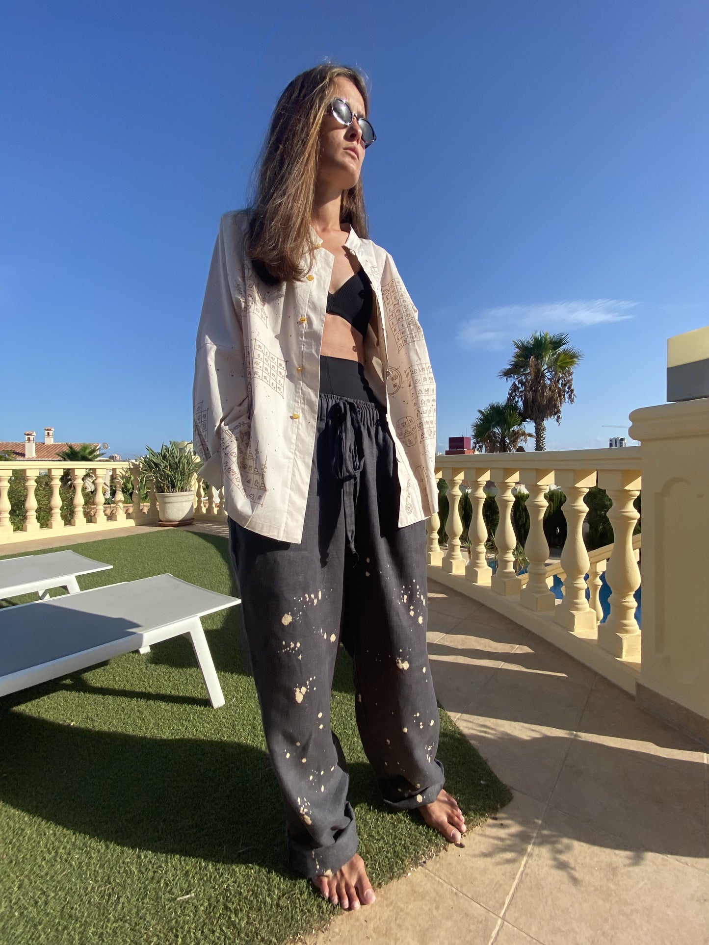 Oversize shirt Sak Yant