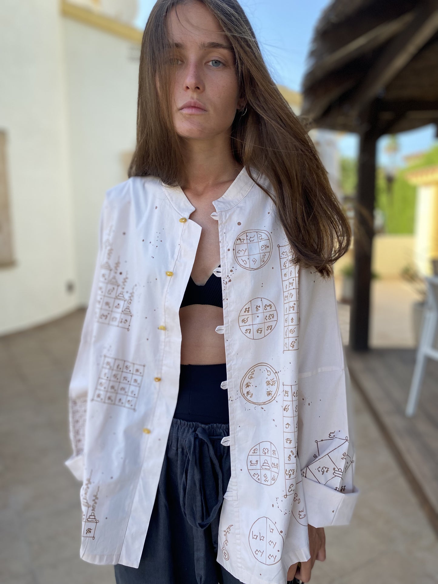 Oversize shirt Sak Yant