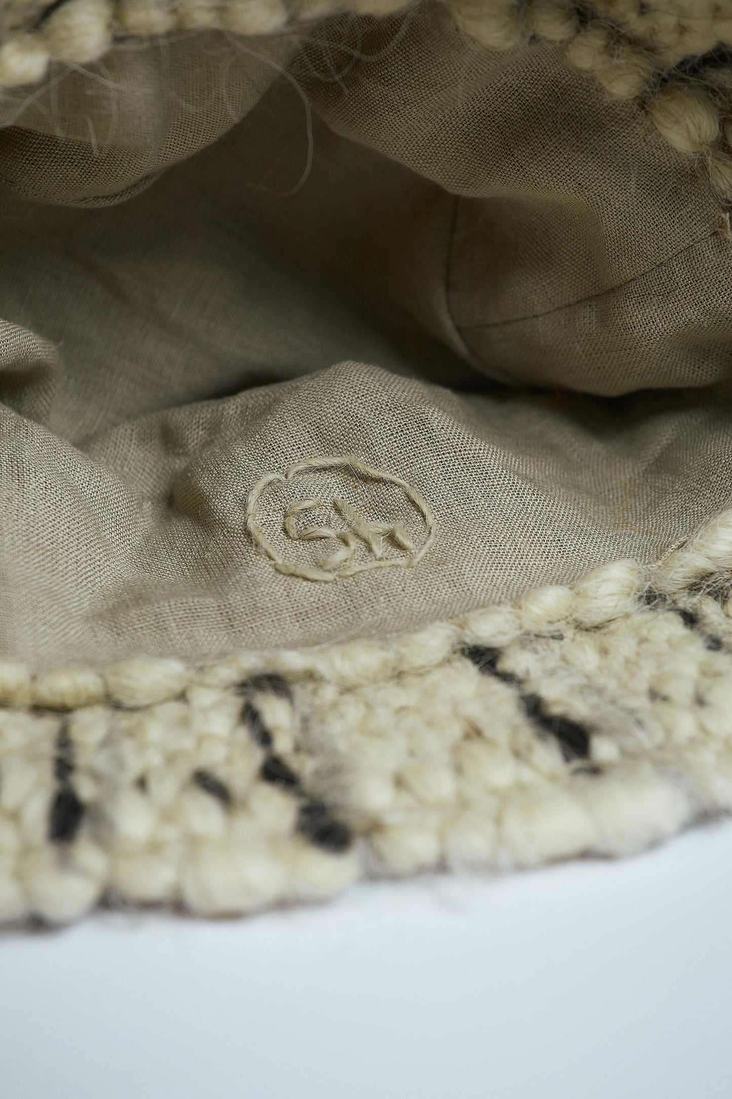 Plaid Wool Bucket Hat