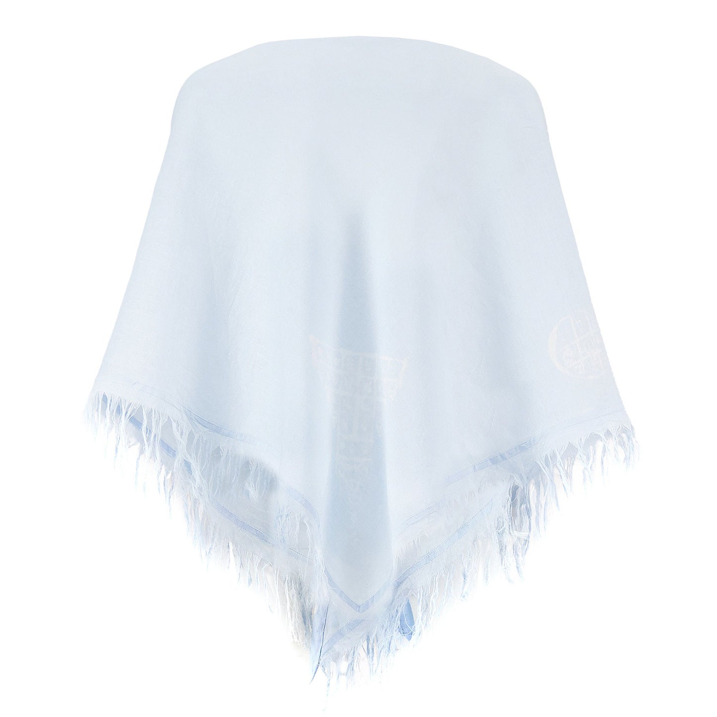 Blue Linen Kerchief