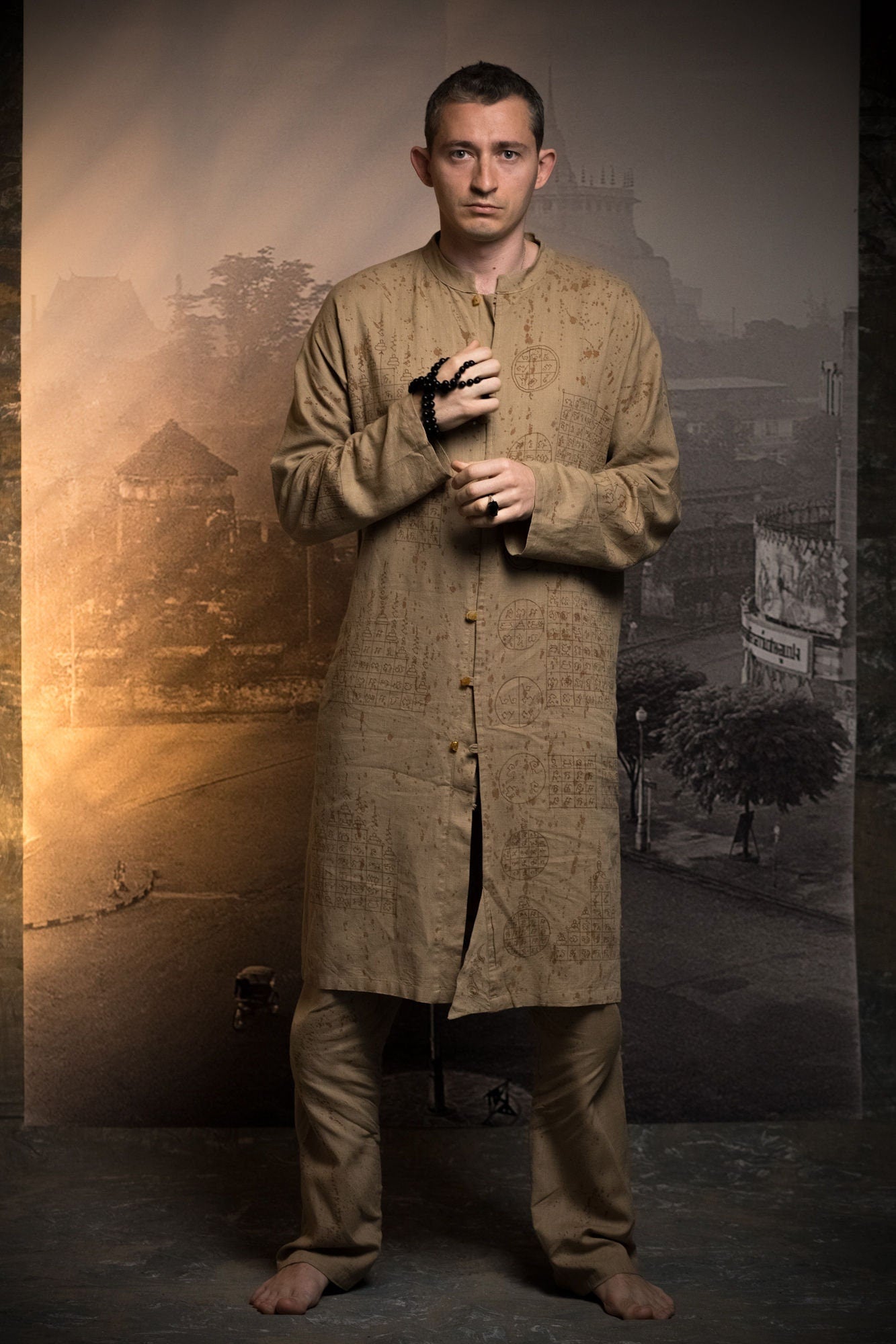 Handmade linen tunic