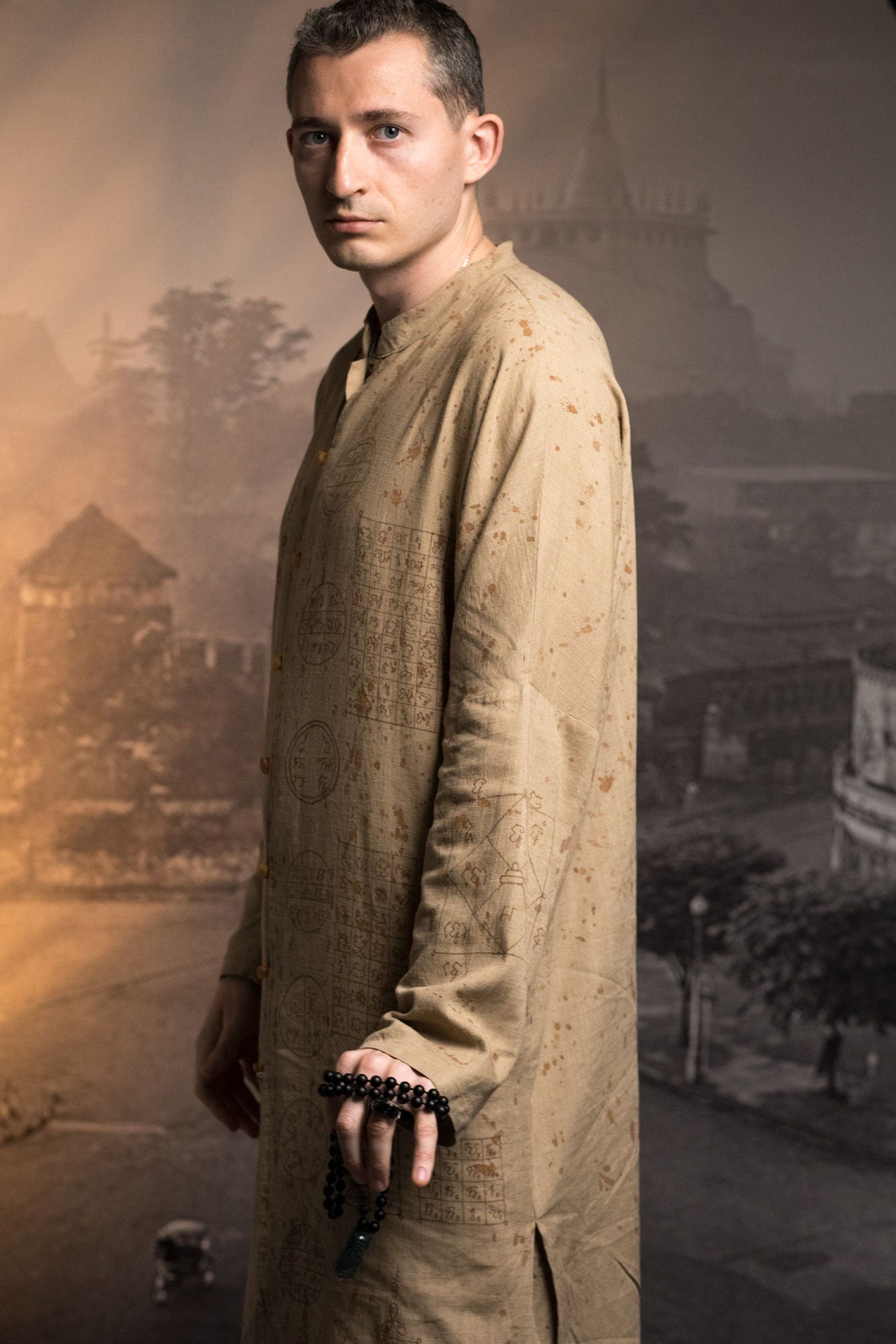 Handmade linen tunic