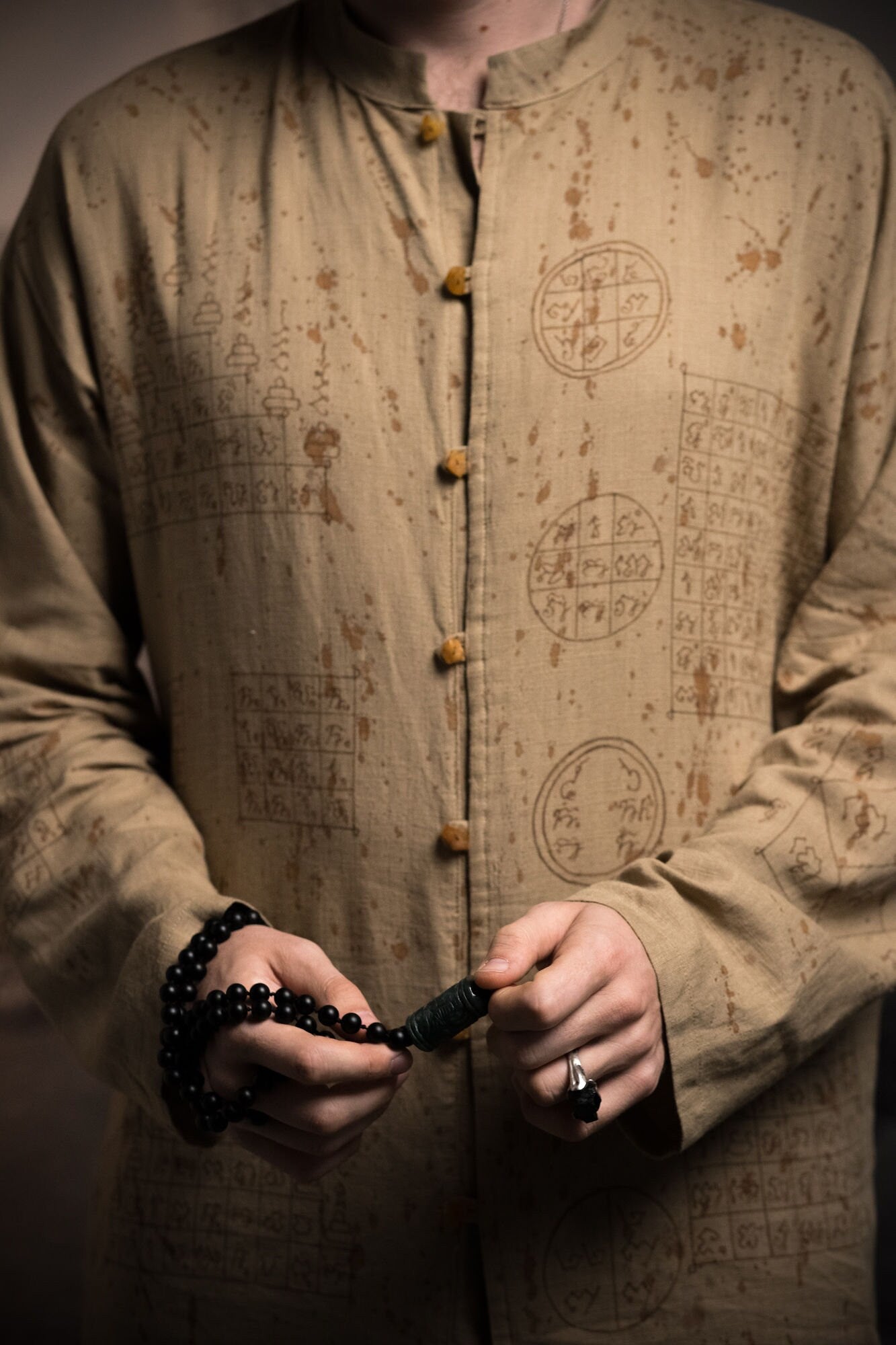 Handmade linen tunic