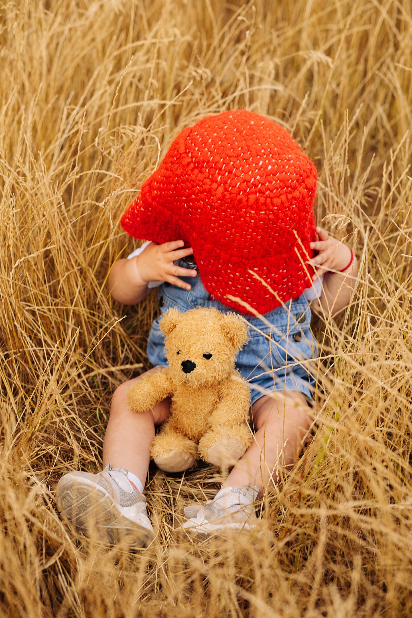 Light Red Wool Bucket Hat