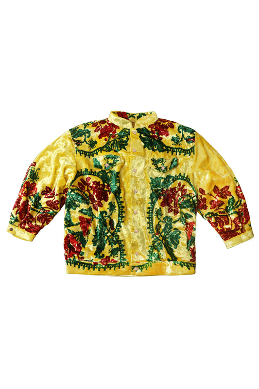 Yellow Bomber Tapestry